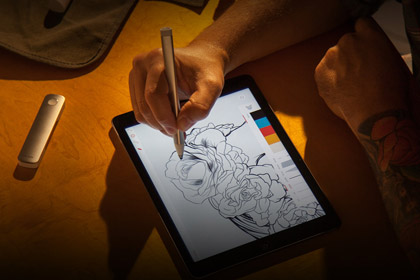 Adobe изобрела карандаш и линейку для рисования на iPad