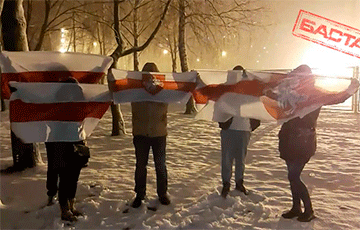 Партизаны Серебрянки вышли на вечерний протест