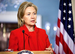 Хиллари Клинтон: США продолжат поддержку борцов за свободу в Беларуси