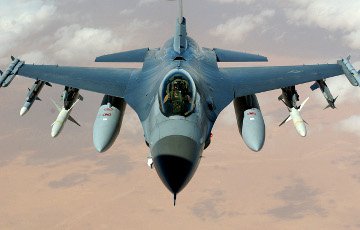 Датский истребитель F-16 упал в Северное море
