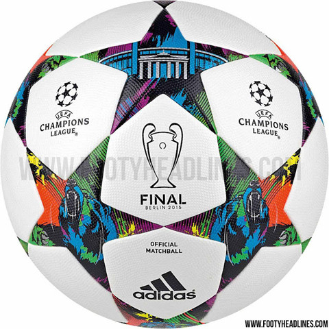 УЕФА презентовал мяч финала Лиги чемпионов