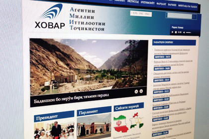 В Таджикистане ввели монополию на поставку в СМИ информации о госорганах