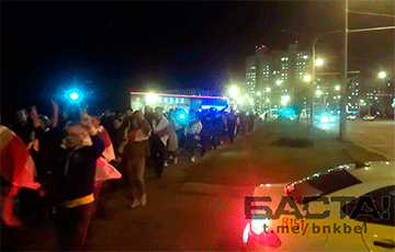 Игуменский тракт идет шествием по Минску