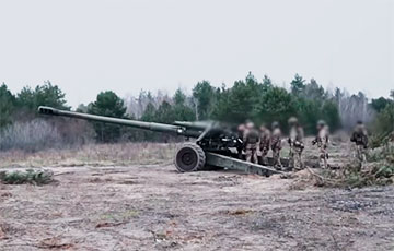 У полка Калиновского появилась тяжелая артиллерия