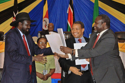 Конфликтующие стороны в Южном Судане поделили власть