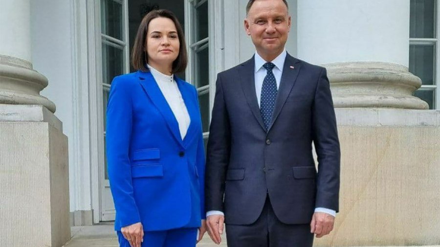 Тихановская встретилась с президентом Польши