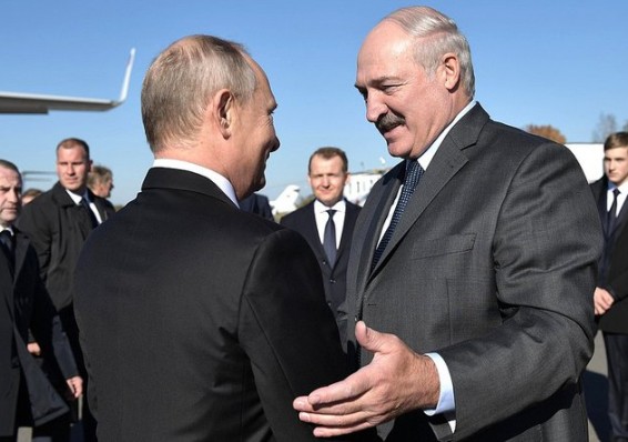 Путин и Лукашенко высказались за углубление кооперации между странами