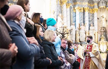 Как католики Гродно празднуют Пасху