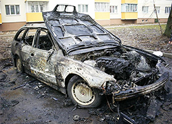 Задержан подозреваемый в поджоге автомобилей в Минске