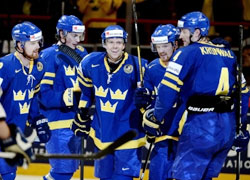 Сборная Швеции вышла в финал ЧМ по хоккею