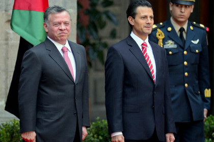 Вертолет короля Иордании экстренно сел в Мексике