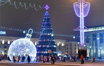 На освещение фигур в Минске потратили более миллиона долларов