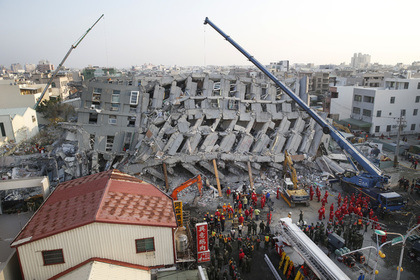 Жертвами землетрясения на Тайване стали 26 человек