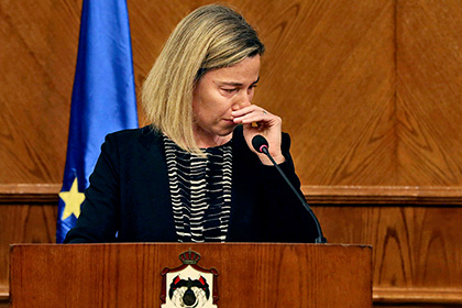 Могерини расплакалась на посвященной брюссельским терактам пресс-конференции
