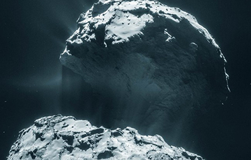 Ученые обнаружили на комете странные прыгающие камни