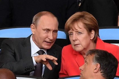 Путин и Меркель одобрили деятельность контактной группы по Украине