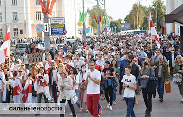 Марш Героев в Гомеле: яркий фоторепортаж