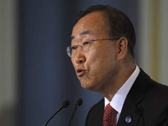 Россия поддержит переизбрание Пан Ги Муна генсеком ООН