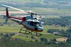 Вертолет - основное средство передвижения президента по стране