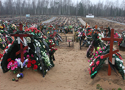 Мест на кладбищах Минска не хватает