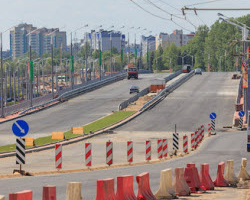 В Минске откроют транспортную развязку на проспекте Дзержинского