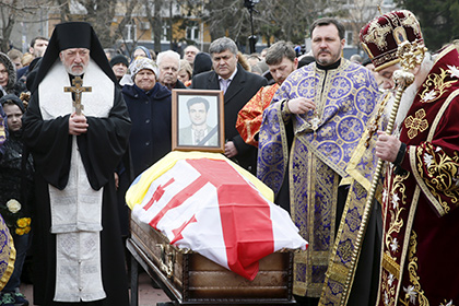 В Киеве похоронили убитого в 2000 году журналиста Георгия Гонгадзе