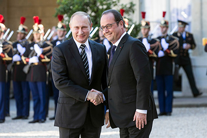 Олланд пригласил Путина в Париж