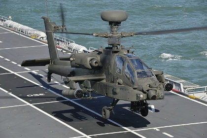Великобритания обновит парк вертолетов Apache за семь лет