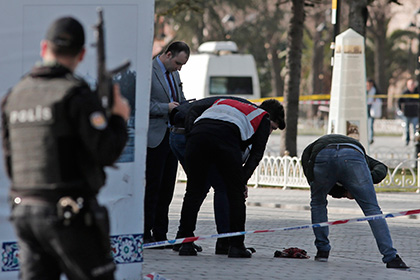 Турецкие власти сообщили о погибших в стамбульском теракте иностранцах