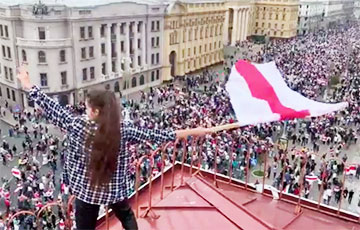 Фрунзенский район Минска вышел на протестный марш