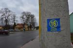 На улицах Кобрина появились наклейки «Свободу Беларуси»