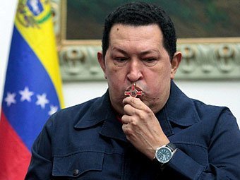 У перенесшего операцию Уго Чавеса обнаружена респираторная инфекция