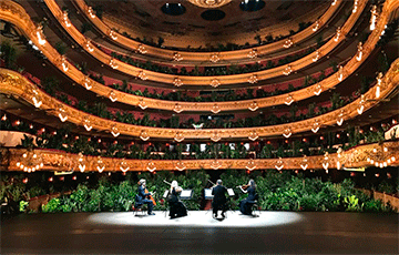 Барселонская опера устроила концерт для растений
