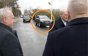 Лукашенко засветился на новой Audi Q7