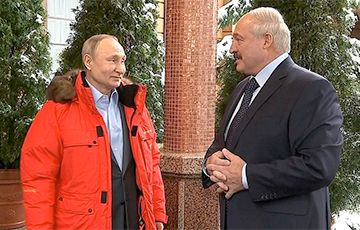 Путин на переговорах с Лукашенко в Сочи: Кашку с утра ели?