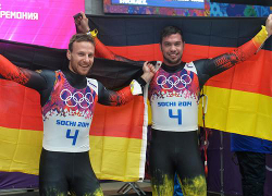 Германия впервые за 16 лет выиграла все «золото» в санном спорте на Олимпиаде